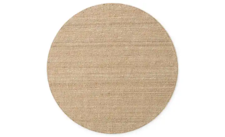 Hanse Home Juteteppich 160 cm 160 cm 160 cm Ø 160 cm Natur, Goldgelb
