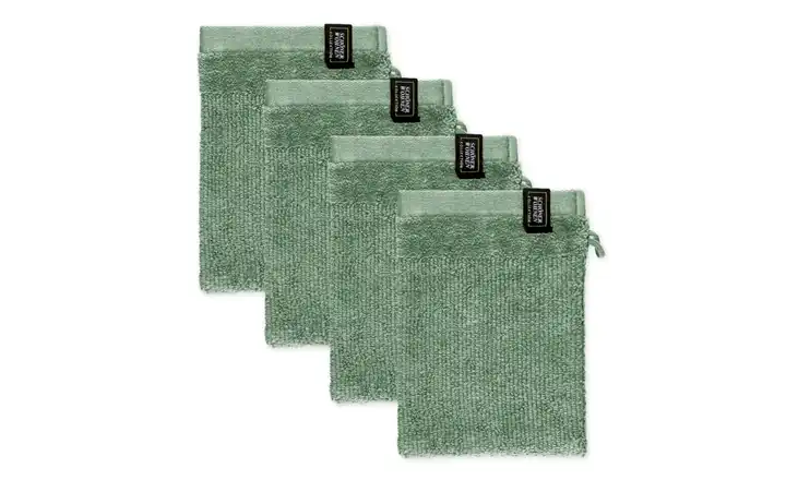 SCHÖNER WOHNEN Kollektion Waschhandschuh 4er-Set  