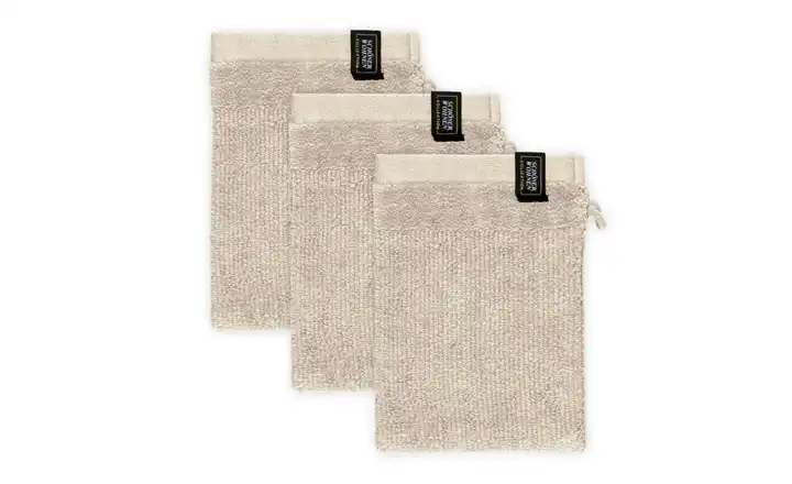 SCHÖNER WOHNEN Kollektion Waschhandschuh 3er-Set  