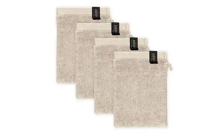 SCHÖNER WOHNEN Kollektion Waschhandschuh 4er-Set  