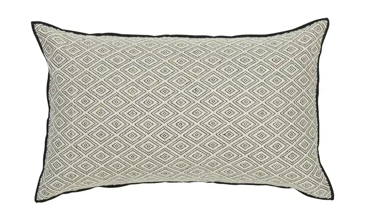 Gray & Jones Kissen Schwarz, Creme