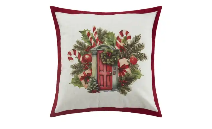  Kissen  Weihnachtskranz