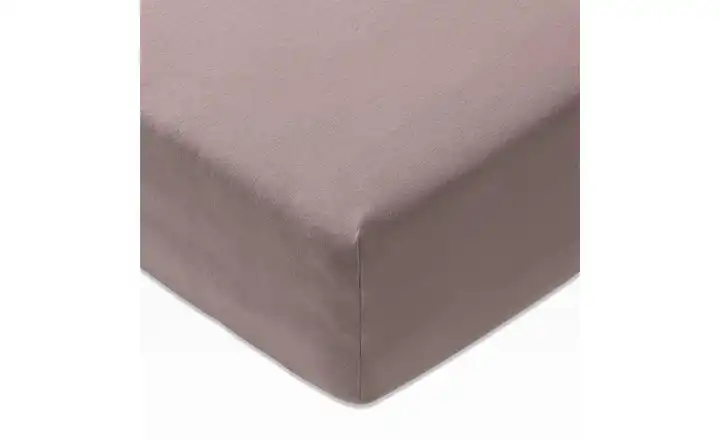 JOOP! Boxspringspannbetttuch Uni 160 cm Taupe