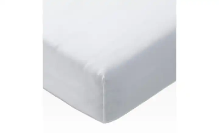 JOOP! Boxspringspannbetttuch Uni 160 cm Weiß