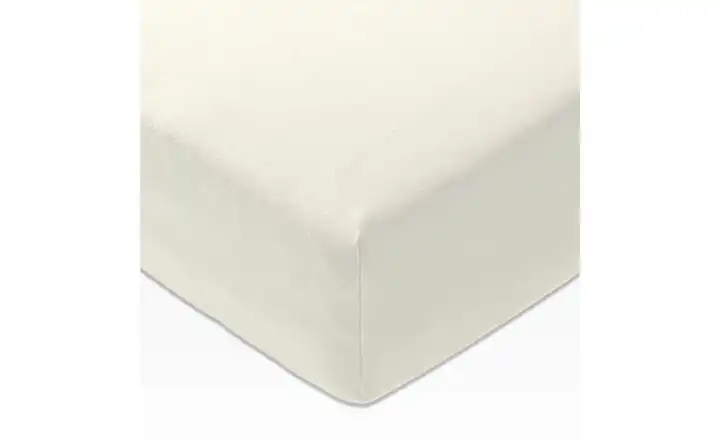 JOOP! Boxspringspannbetttuch Uni 160 cm Ecru