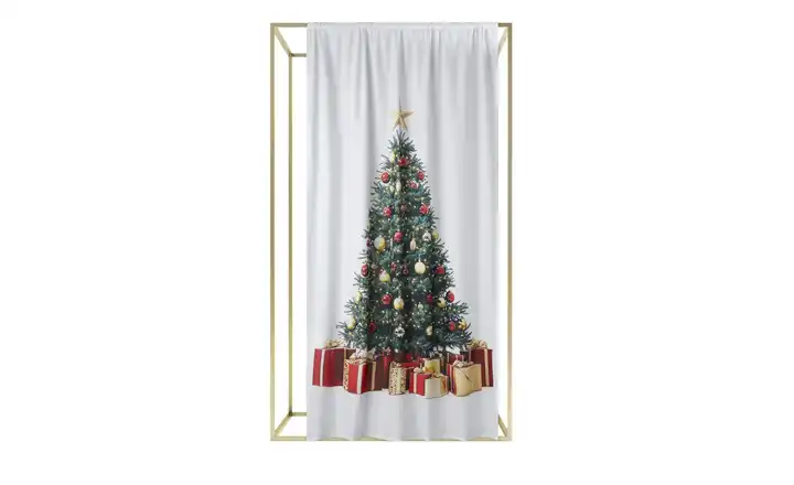 como Vorhang  Weihnachtsbaum