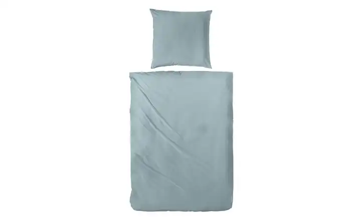 Satin Bettwäsche-Set 200 cm 135 cm Khaki 135x200 cm