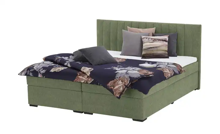 Boxbett Grün H3 Taschenfederkern