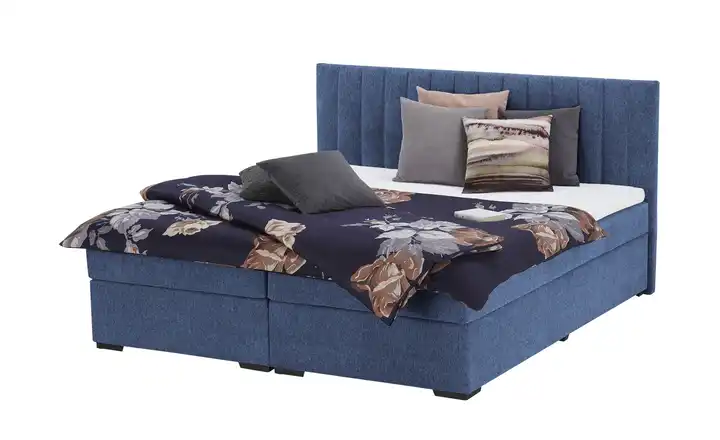 Boxbett Blau H3 Taschenfederkern