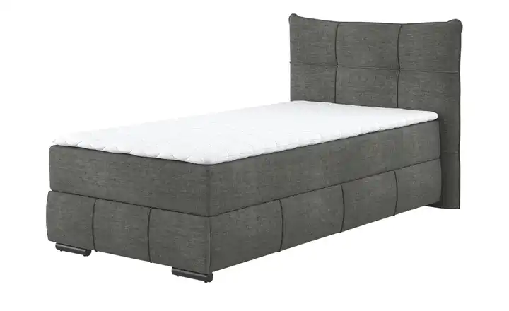 Boxbett mit Stauraum 100 cm Graphit H3