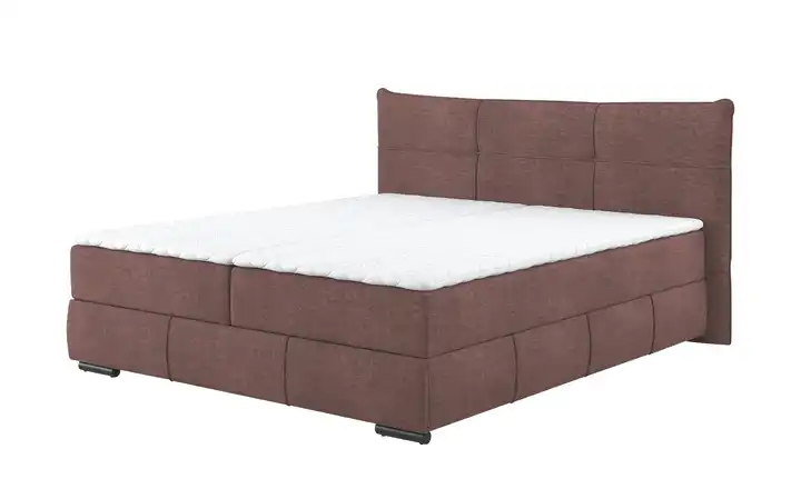 Boxbett mit Stauraum 180 cm Korallenrot H2 & H4