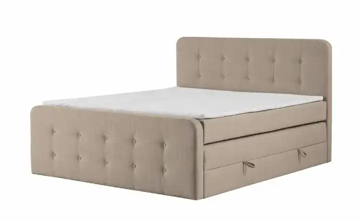 Boxspringbett mit Bettkasten 
