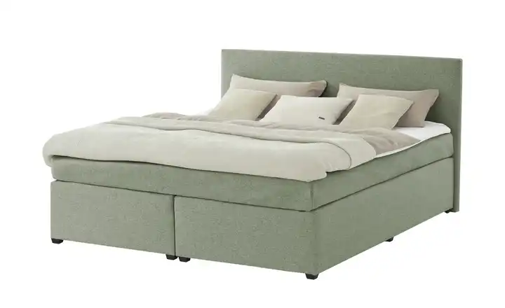 Boxspringbett Grün 180 cm H3