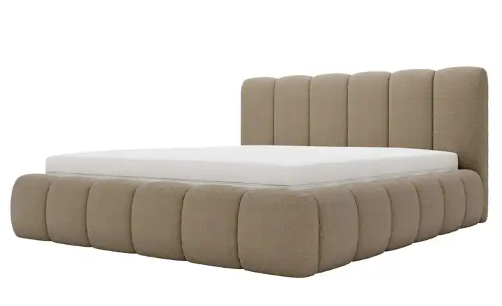 Polsterbett  Cloud Bouclé-Stoff