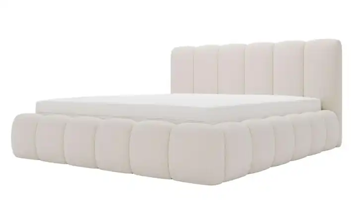  Polsterbett  Cloud Bouclé-Stoff
