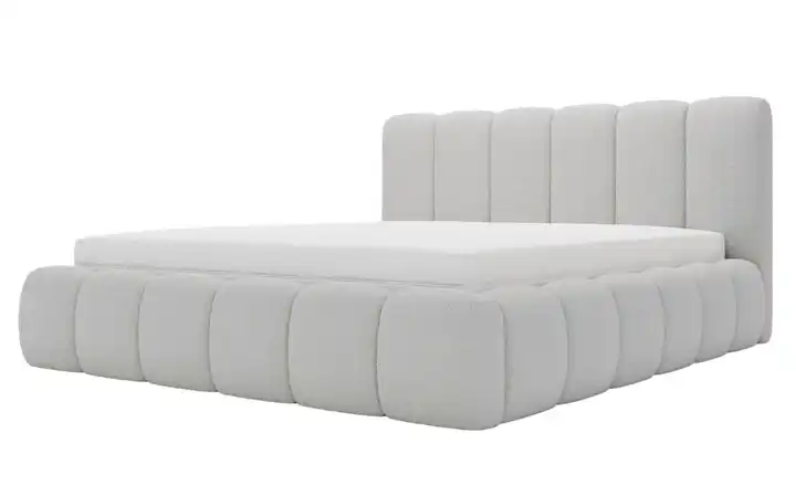  Polsterbett  Cloud Bouclé-Stoff