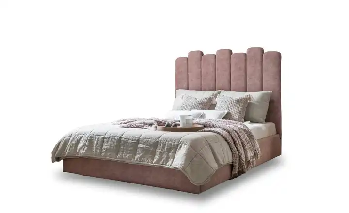 Miuform Polsterbett mit Bettkasten Dreamy Aurora Altrosa 160x200 cm