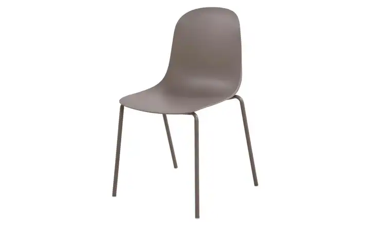 Stapelstuhl stapelbar Taupe