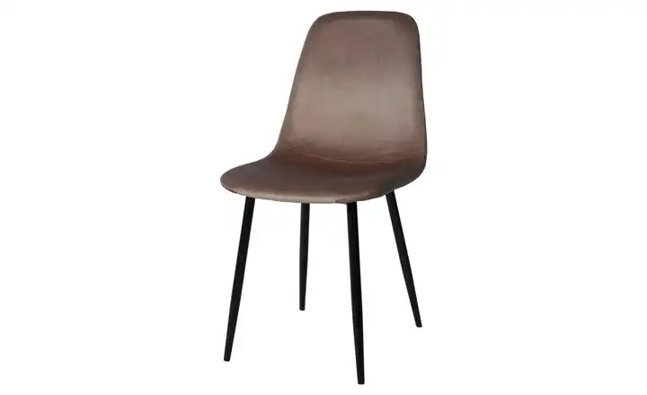 Esszimmerstuhl Schwarz, Moccabraun