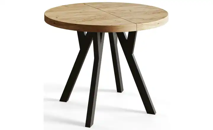 Esstisch ausziehbar Braun 90x90