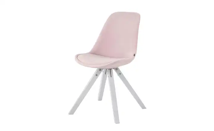 Esszimmerstuhl Pink, Weiß