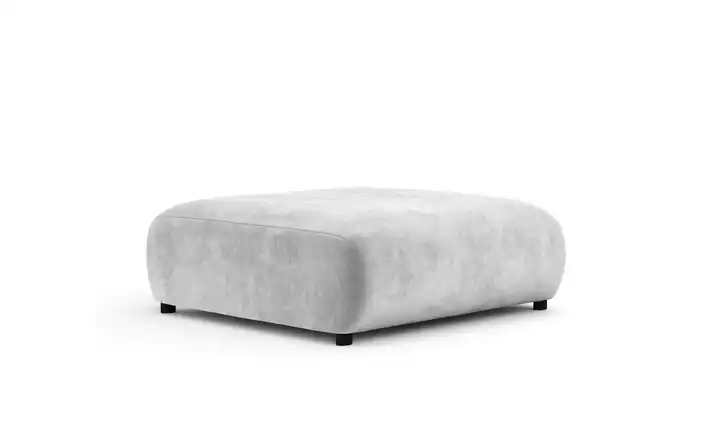 Hocker Zanzibar Hellgrau