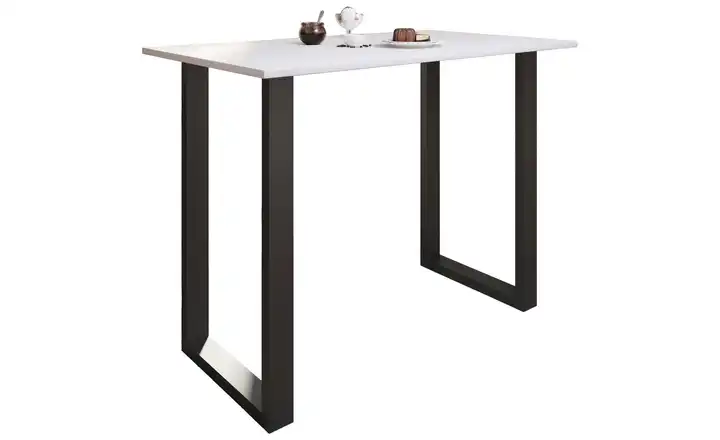 Bartisch Weiß 80x140