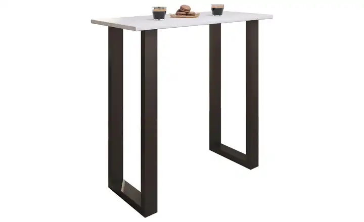 Bartisch Weiß 50x110
