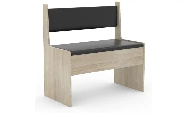 Eckbank  mit Stauraum Eiche Sonoma (Nachbildung) 80 cm