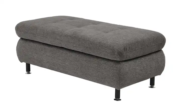 Kollektion Kraft Polsterhocker Liora Grau