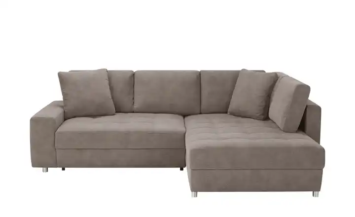 bobb Ecksofa mit pflegeleichtem Bezugsstoff  Arissa de Luxe  Braun rechts