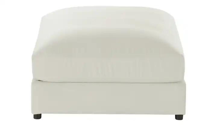 Element Hocker Branna Beige Samt Hocker