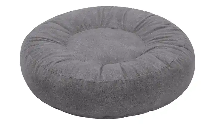 bobb Haustierbett mit pflegeleichtem Bezugsstoff  Woozy Anthrazit 70 cm Mikrofaser