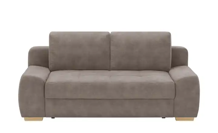bobb Schlafsofa mit pflegeleichtem Bezugsstoff  Eleny  Braun