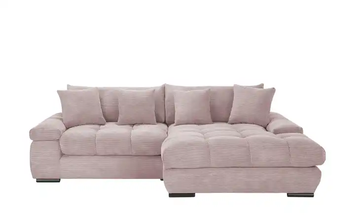 bobb Ecksofa  mit trendigem Cordbezug Hella 