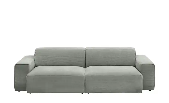 Gray & Jones Einzelsofa im Trendstoff Baltic Breeze Grau 2 Mikrofaser