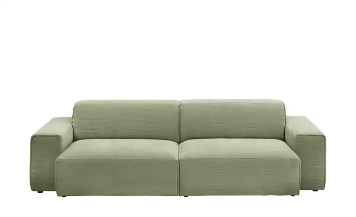 Gray & Jones Einzelsofa im Trendstoff Baltic Breeze Grün 2,5 Mikrofaser