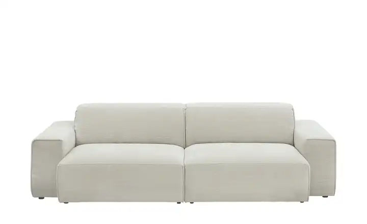 Gray & Jones Einzelsofa im Trendstoff Baltic Breeze Beige 2,5 Mikrofaser