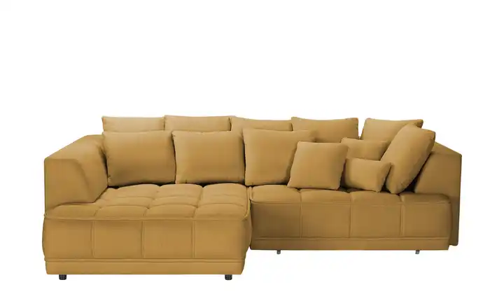 Twist Ecksofa Tiga Gelb links Erweiterte Funktion Mikrofaser