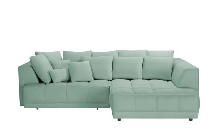 Twist Ecksofa Tiga Mintgrün rechts ohne Mikrofaser