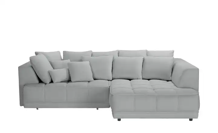 Twist Ecksofa Tiga Hellgrau rechts ohne Mikrofaser