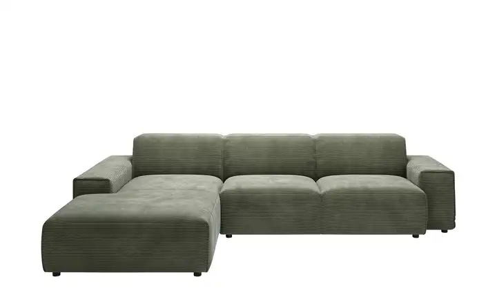 Gray & Jones Ecksofa Baltic Breeze Grün links Cordstoff Armlehne Typ 1