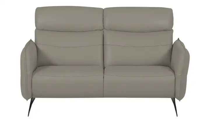 Primo Einzelsofa Lazio Stahlgrau 2,5 Grundfunktion