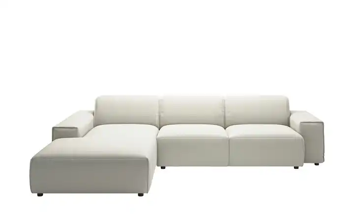 Gray & Jones Ecksofa Baltic Breeze Beige links Mikrofaser Armlehne Typ 1