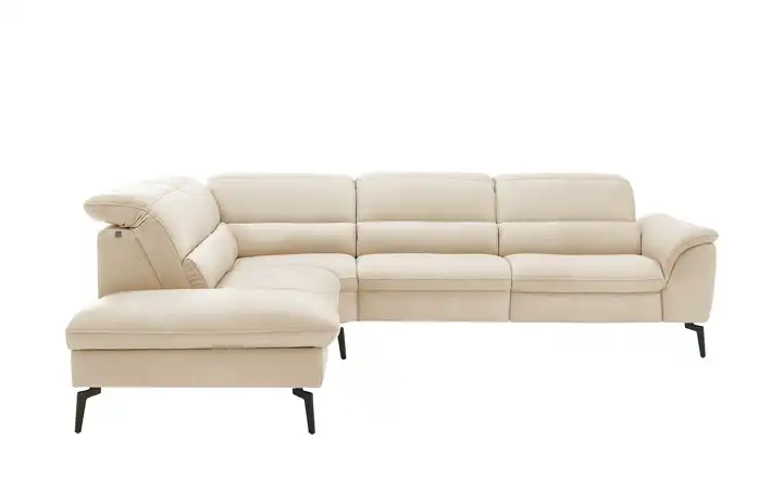 Hukla Ecksofa Luisa Ecru links Grundfunktion