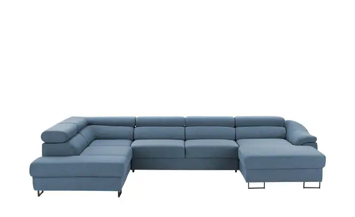Twist Ecksofa Lavos Blau links Grundfunktion