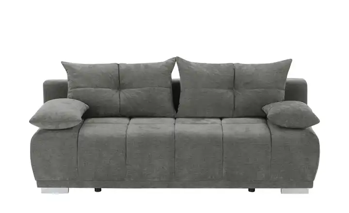 Twist Schlafsofa mit Boxspringpolsterung Gala Grau Webstoff
