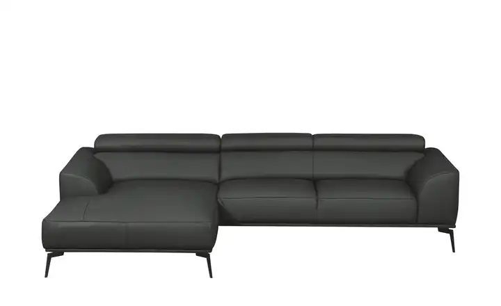 Ravensberger Werkstätten Ecksofa Atlanta Schwarz links Grundfunktion