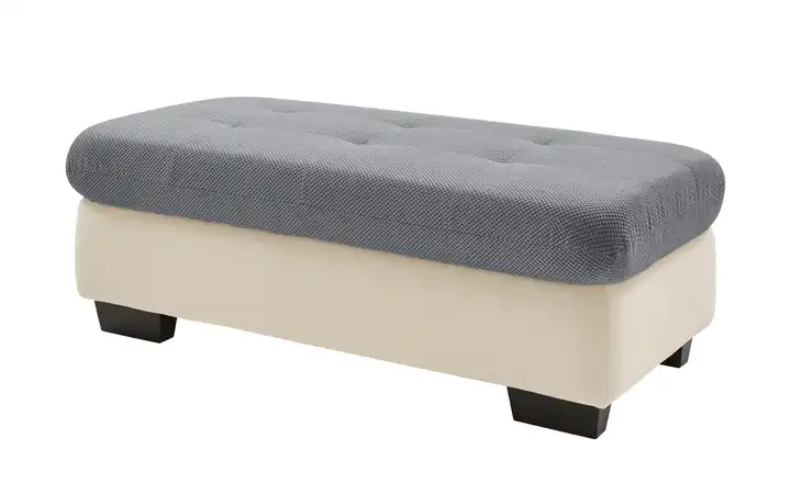 Kollektion Kraft Sofahocker Davinci Grau, Natur