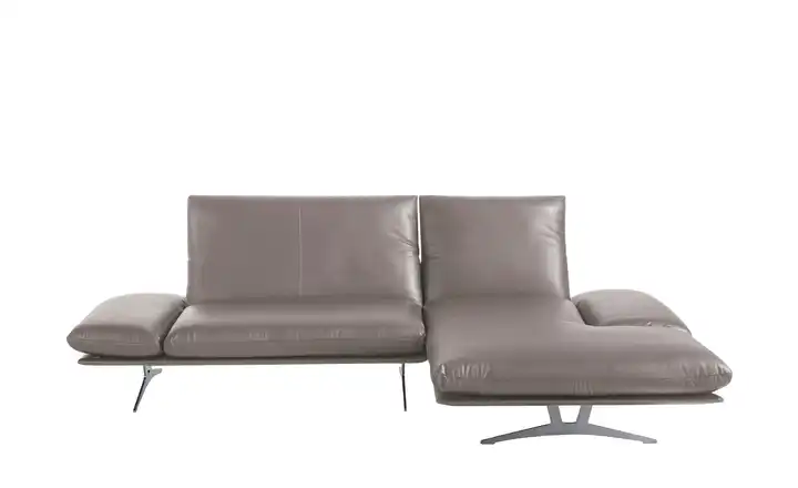 KOINOR Ecksofa Echtleder Francis Braun rechts 1